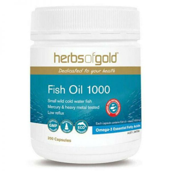 Herbs of Gold Fish Oil 1000