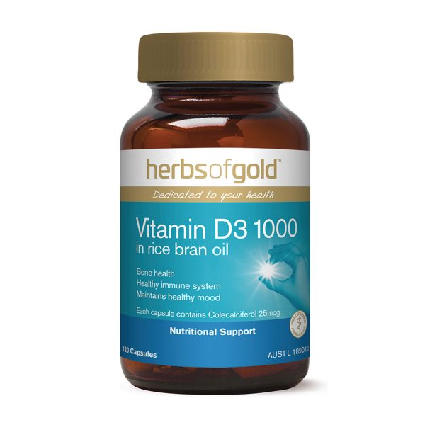 Herbs of Gold Vitamin D3 1000 Cohen's Weight Loss Clinic
